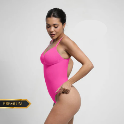 Body Moldeador Zipper control de abdomen Extremo sin costuras PREMIUM