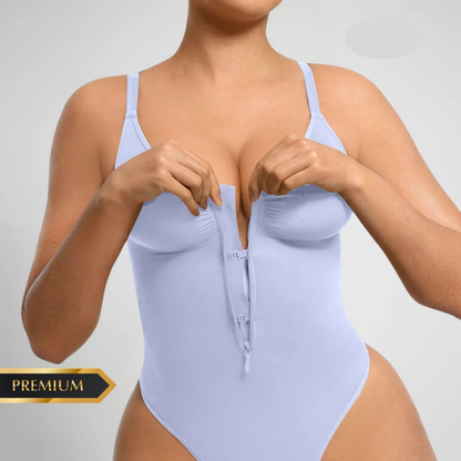 Body Moldeador Zipper control de abdomen Extremo sin costuras PREMIUM