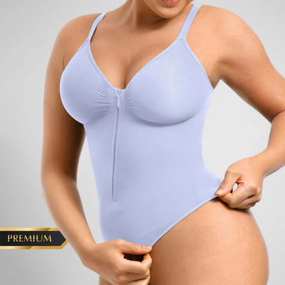 Body Moldeador Zipper control de abdomen Extremo sin costuras PREMIUM