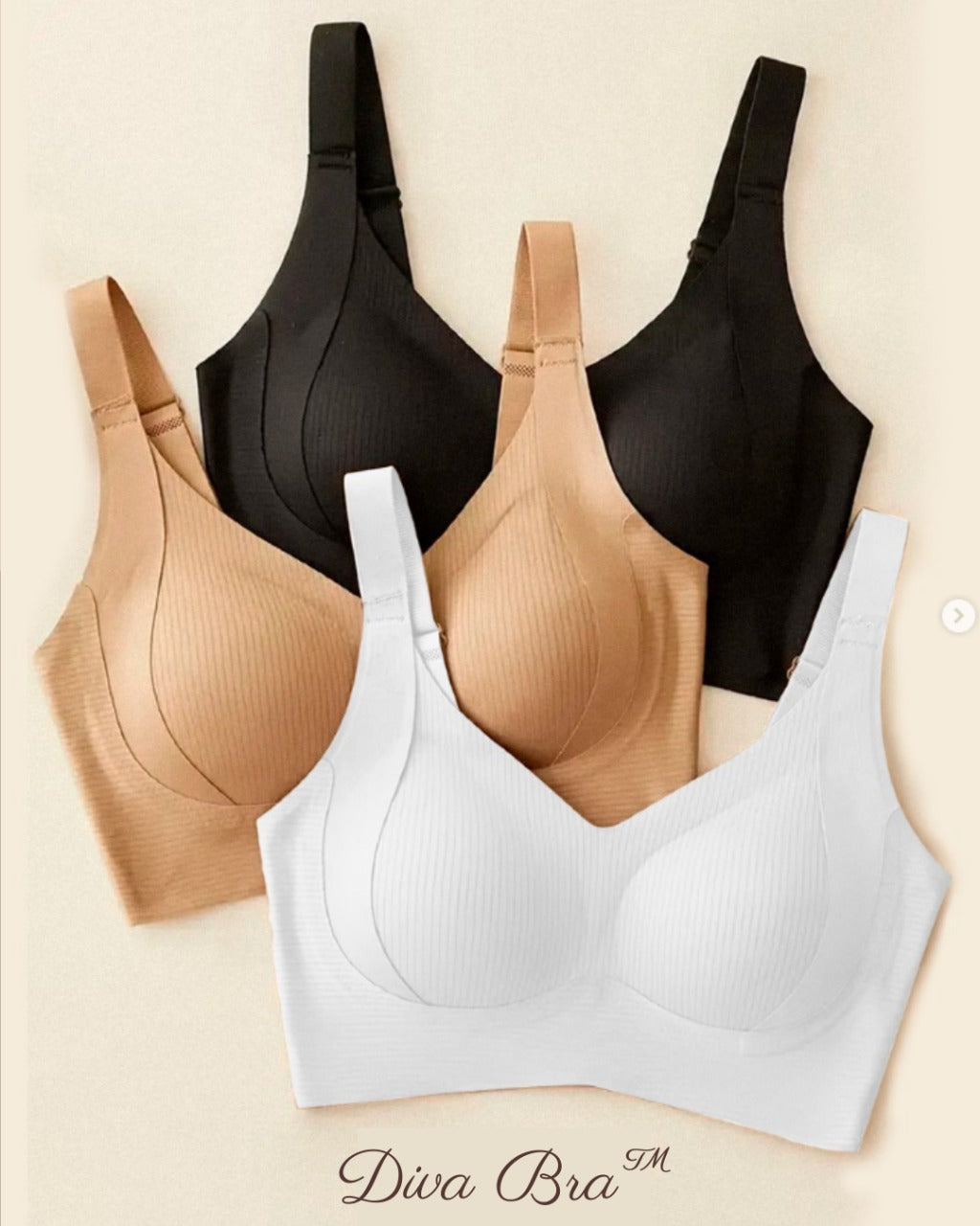 DivaBra™ - Brasieres sin Costuras ni Varillas